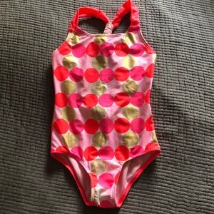 Girls one piece swimsuit, Size S 6/6X